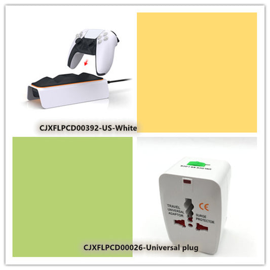 PS5 Dual Gamepad Charger - Fast Wireless Charging Station for PlayStation 5 Controllers