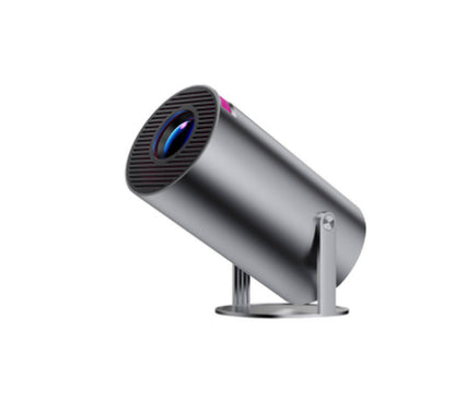 Compact Home Projector with 180° Projection Angle and Automatic Focus - Perfect for Movie Nights!