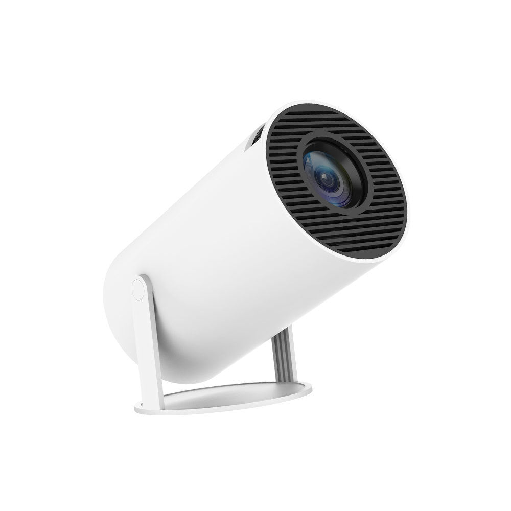 Compact Home Projector with 180° Projection Angle and Automatic Focus - Perfect for Movie Nights!
